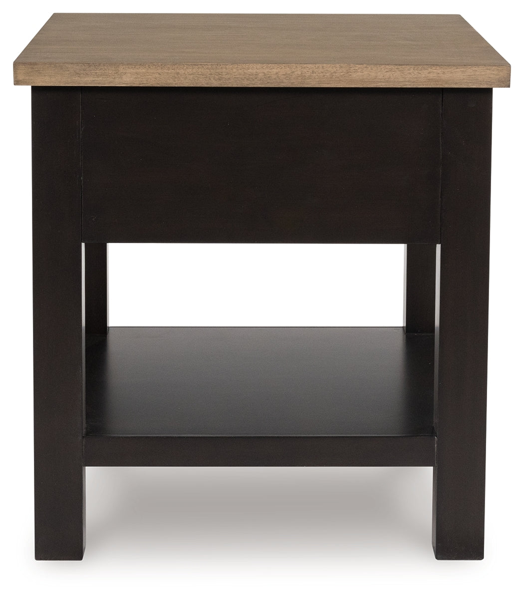 Drazmine Brown End Table (Online Special Price) - Ornate Home
