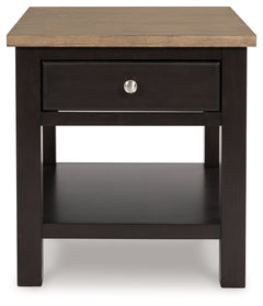 Drazmine Brown End Table - Ornate Home