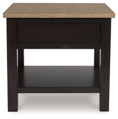 Drazmine Brown End Table - Ornate Home