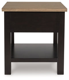 Drazmine Brown End Table - Ornate Home
