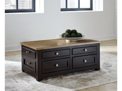 Drazmine Brown Lift-Top Coffee Table - Ornate Home