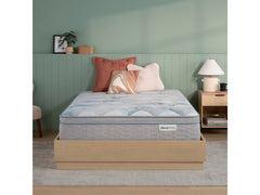 Dream Weaver 14.25" Gray Innerspring Full Ultra Plush Pillow Top Mattress - Ornate Home
