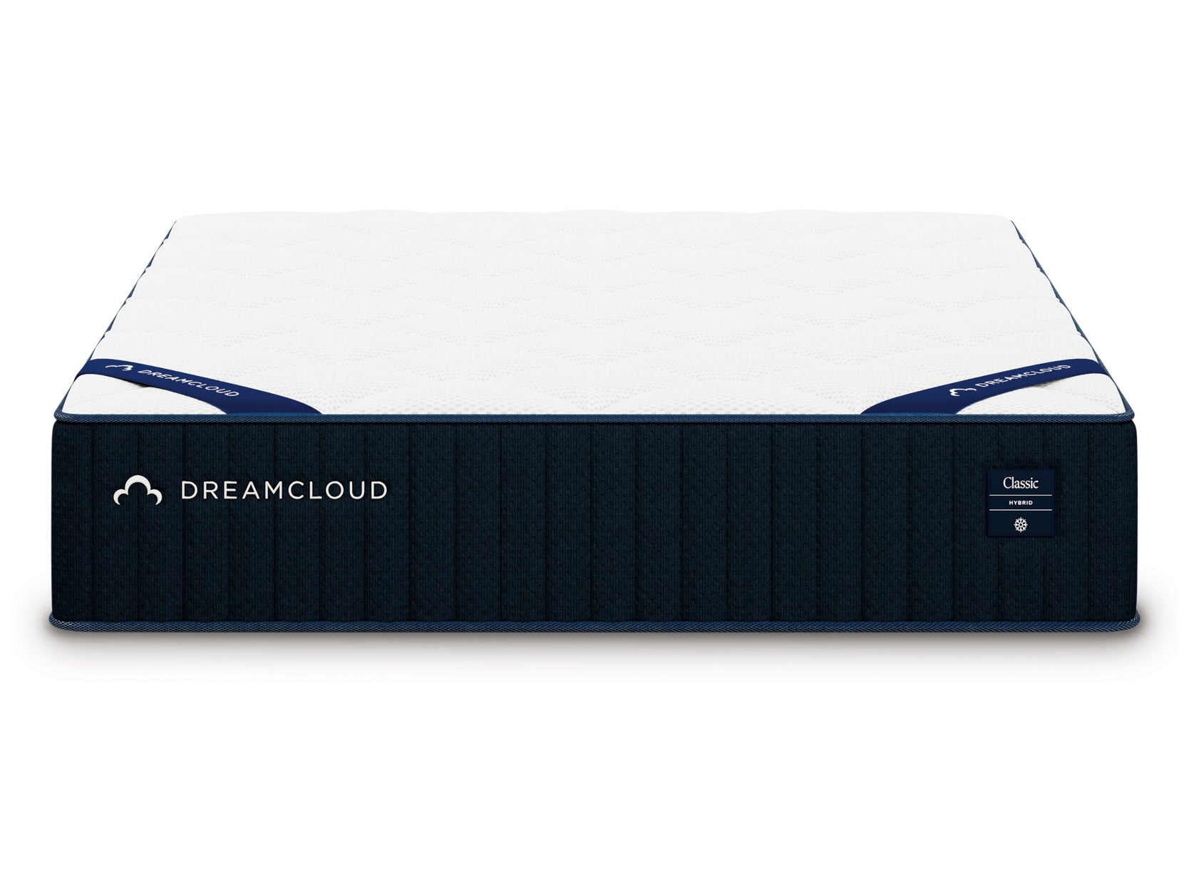 DreamCloud Classic Hybrid Firm White California King Mattress (Online Special Price) - Ornate Home