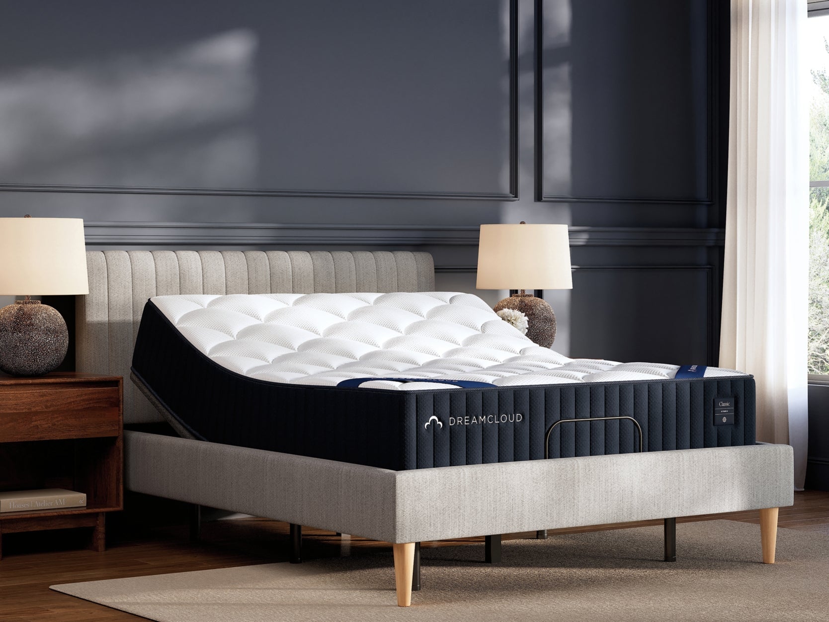 DreamCloud Classic Hybrid Firm White California King Mattress (Online Special Price) - Ornate Home