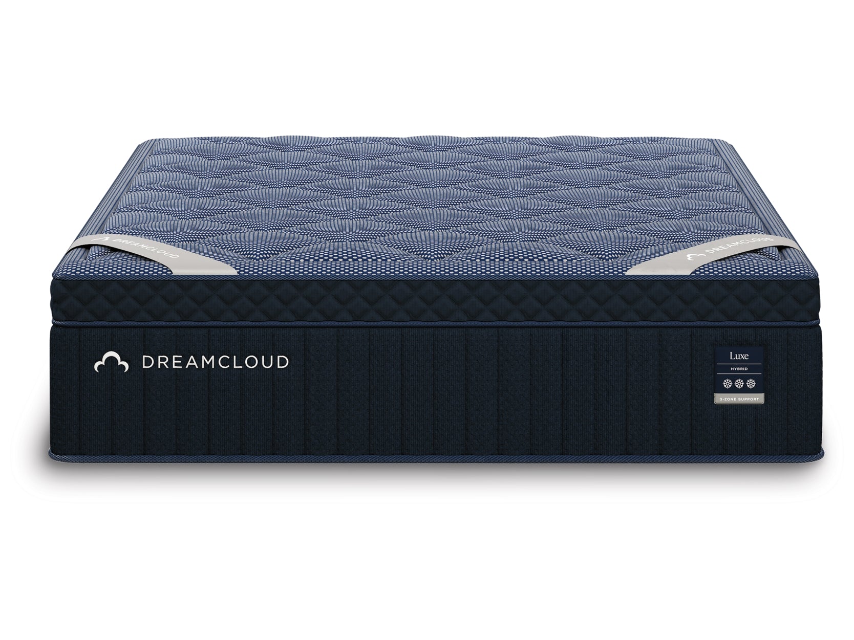 DreamCloud Luxe Hybrid Medium White Twin XL Mattress - Ornate Home