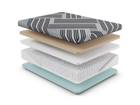 Dreamstage 2.0 Clarity Hybrid 14" Plush Twin Mattress - Ornate Home