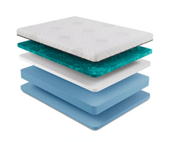 Dreamstage 2.0 Glory All Foam 12" Medium Split Head King Mattress - Ornate Home