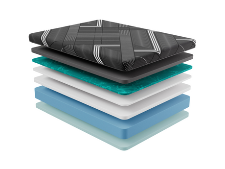 Dreamstage 2.0 Tranquility All Foam 14" Plush Split Head California King Mattress - Ornate Home