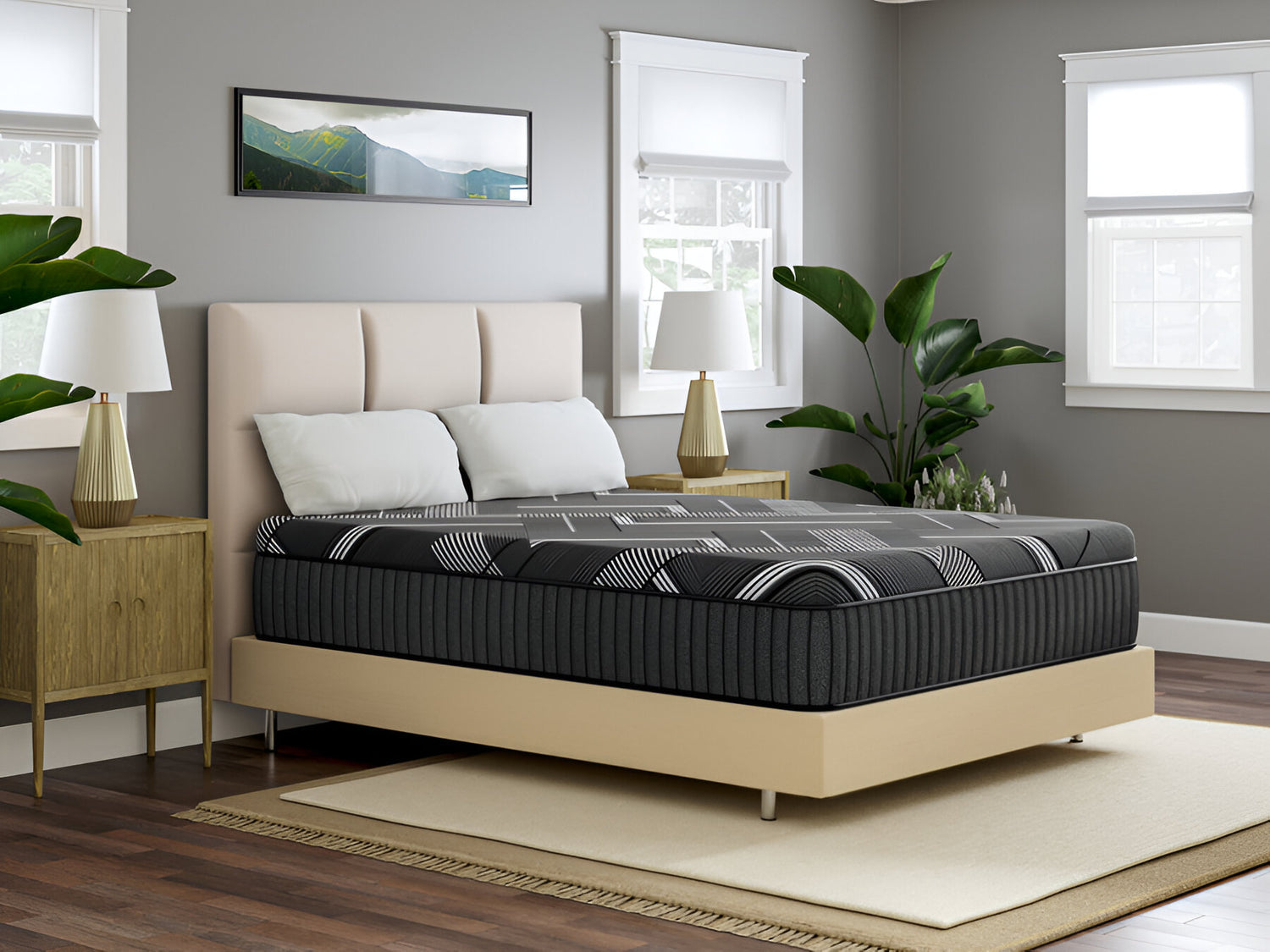 Dreamstage 2.0 Tranquility Hybrid 15" Medium California King Mattress - Ornate Home