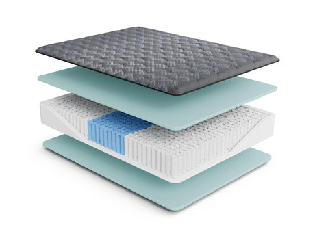 Dreamstage Value Arcadia 13" Medium Grey California King Mattress - Ornate Home