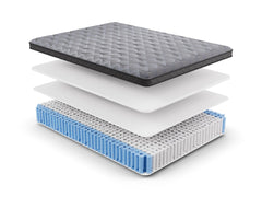 Dreamstage Value Dusk 12.5" Medium Grey Full Mattress - Ornate Home