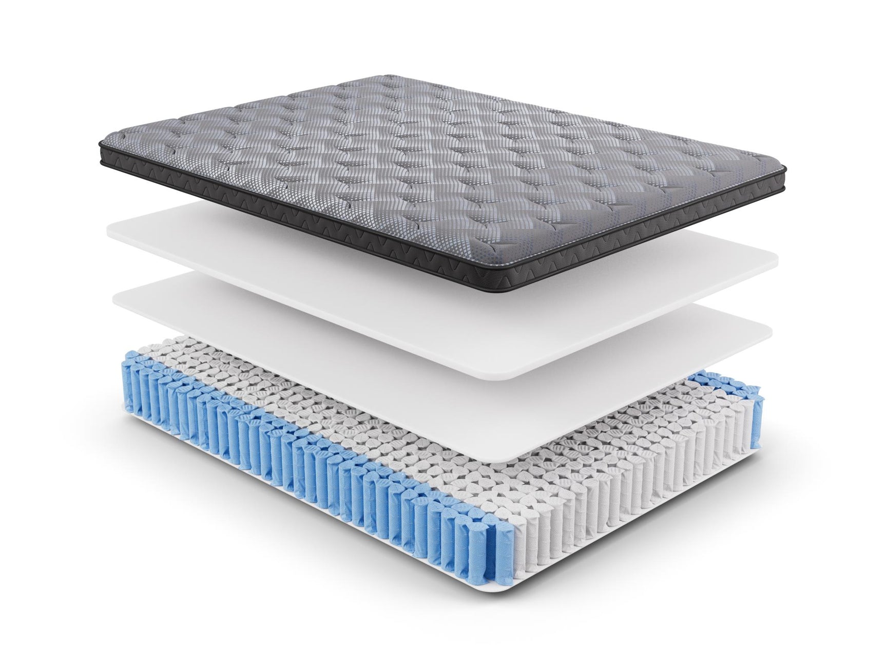 Dreamstage Value Dusk 12.5" Medium Grey Twin XL Mattress - Ornate Home