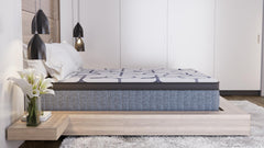 Dreamstage Value Meadow Euro Top 15" Plush Grey Twin XL Mattress - Ornate Home