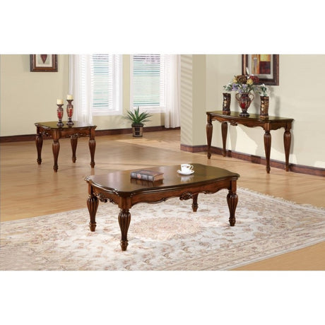 Dreena End Table in Cherry - Ornate Home