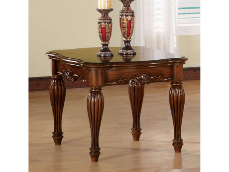 Dreena End Table in Cherry - Ornate Home