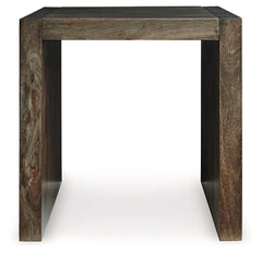 Dreggan Brown Square End Table - Ornate Home
