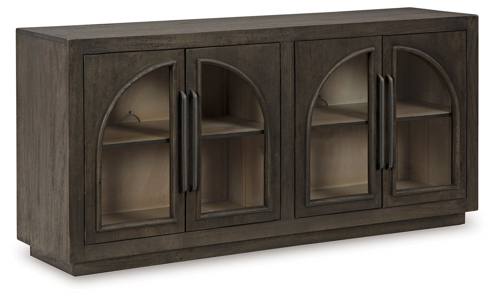 Dreley Grayish Brown Accent Cabinet - Ornate Home