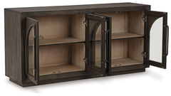Dreley Grayish Brown Accent Cabinet - Ornate Home