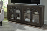 Dreley Grayish Brown Accent Cabinet - Ornate Home