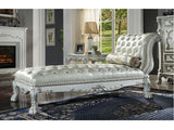 Dresden Bone White Chaise - Ornate Home
