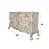Dresden Bone White Dresser - Ornate Home
