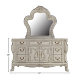 Dresden Bone White Dresser - Ornate Home