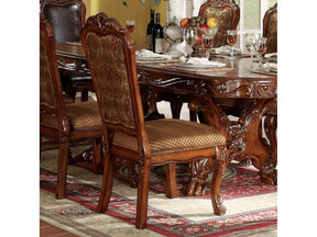 Dresden Brown Cherry Oak Dining Side Chairs (Set of 2) - Ornate Home