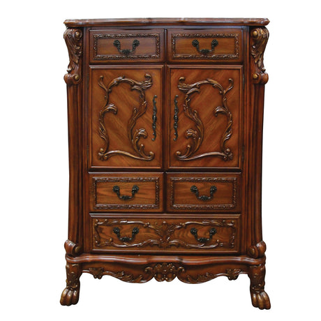 Dresden Cherry Oak Chest - Ornate Home