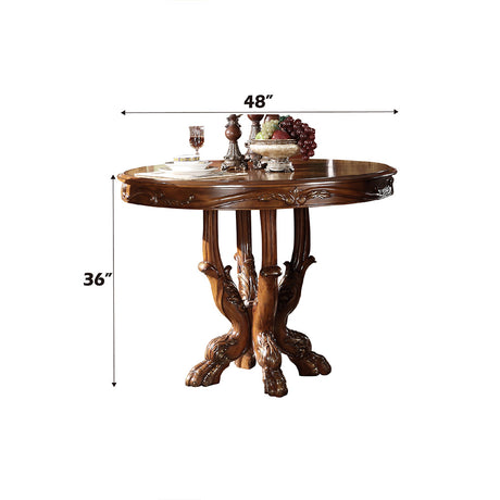 Dresden Cherry Oak Counter Height Table - Ornate Home