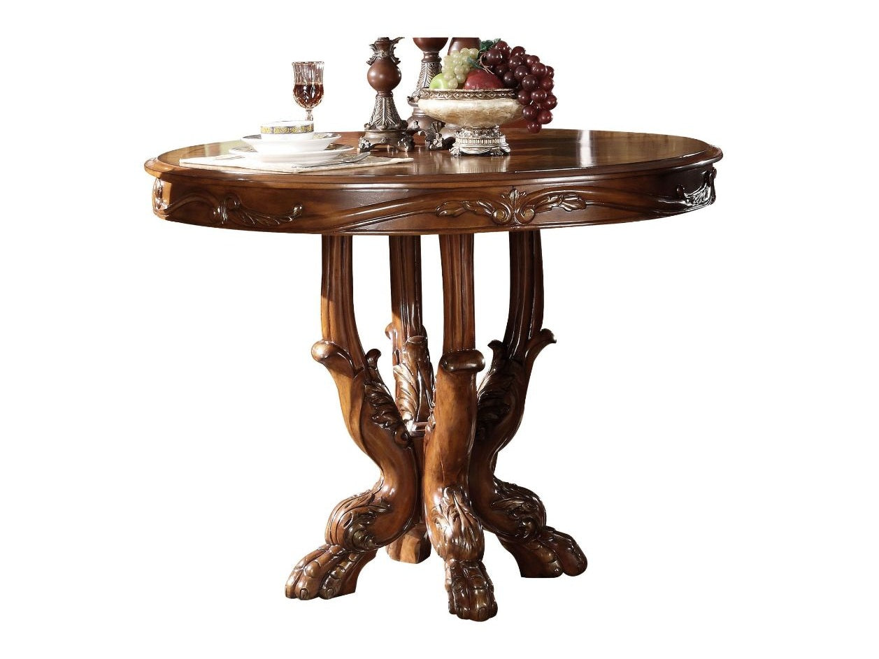 Dresden Cherry Oak Counter Height Table - Ornate Home