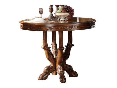 Dresden Cherry Oak Counter Height Table - Ornate Home
