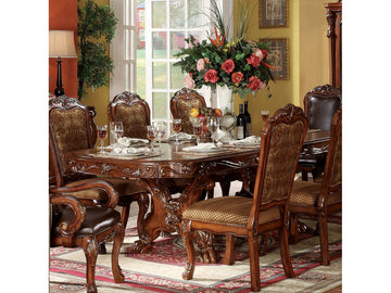 Dresden Cherry Oak Dining Table - Ornate Home