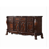 Dresden Cherry Oak Dresser - Ornate Home