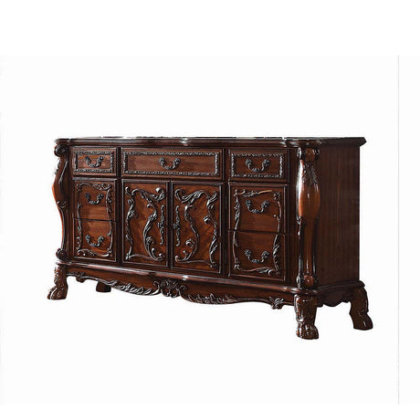 Dresden Cherry Oak Dresser - Ornate Home