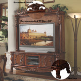 Dresden Cherry Oak Entertainment Center - Ornate Home