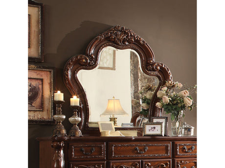 Dresden Cherry Oak Mirror - Ornate Home