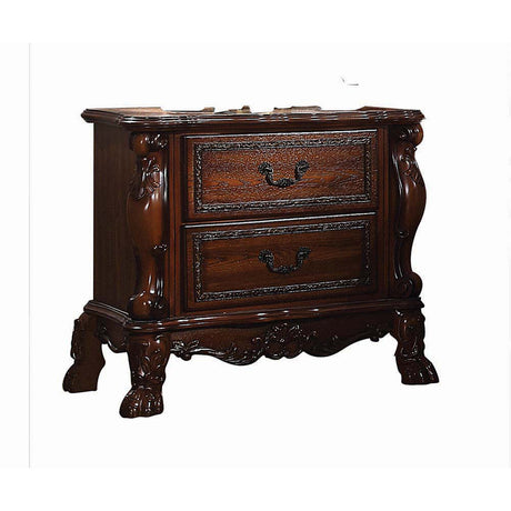 Dresden Cherry Oak Nightstand - Ornate Home