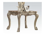 Dresden End Table in Gold Patina - Ornate Home