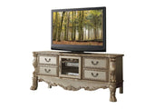 Dresden Gold Patina & Bone TV Stand - Ornate Home