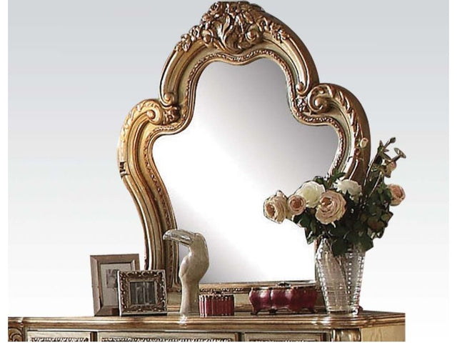 Dresden Golden Brown Traditional Mirror - Ornate Home