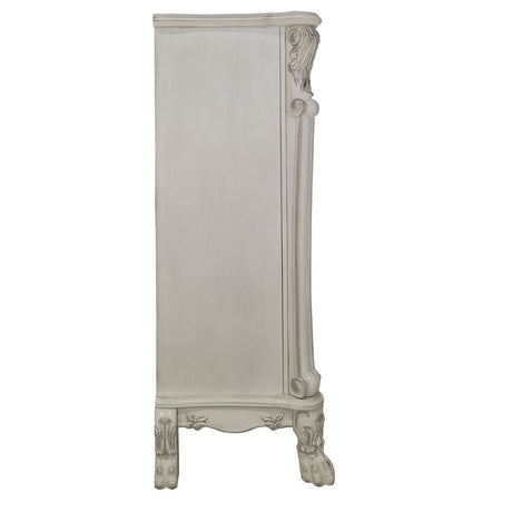Dresden II Bone White Finish Chest - Ornate Home