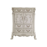 Dresden II Bone White Finish Chest - Ornate Home