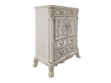 Dresden II Bone White Finish Chest - Ornate Home