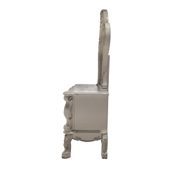 Dresden II Bone White Finish Mirror - Ornate Home
