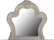 Dresden II Bone White Finish Mirror - Ornate Home