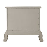 Dresden II Bone White Finish Nightstand - Ornate Home