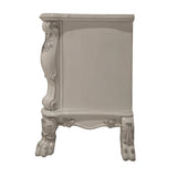 Dresden II Bone White Finish Nightstand - Ornate Home