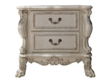 Dresden II Bone White Finish Nightstand - Ornate Home