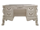 Dresden II Bone White Vanity Desk - Ornate Home