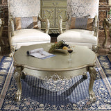 Dresden II Gold Patina & Bone Coffee Table - Ornate Home